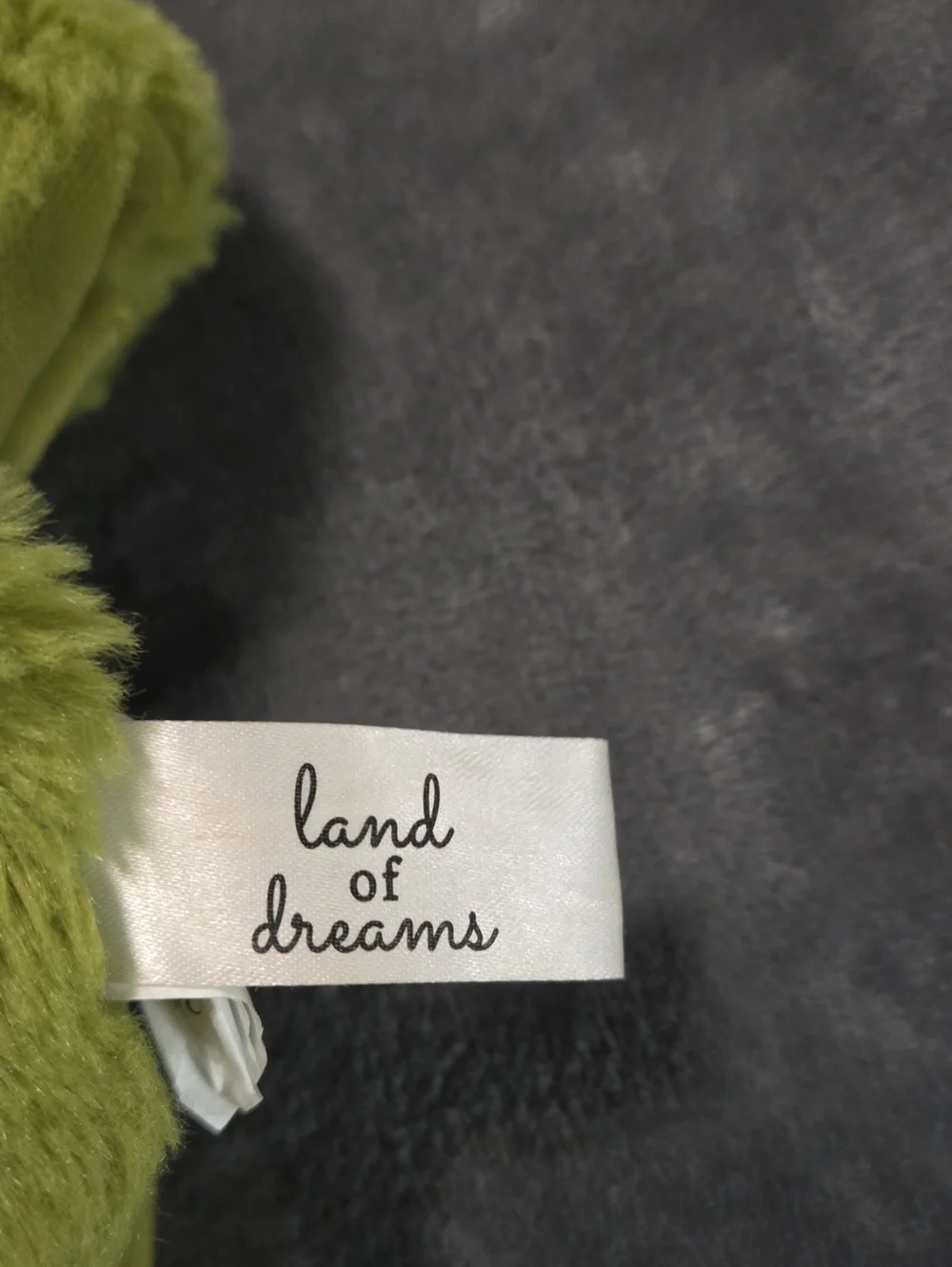 Land of Dreams Green Dinosaur Plush Lovey Security Blanket Baby Infant  23